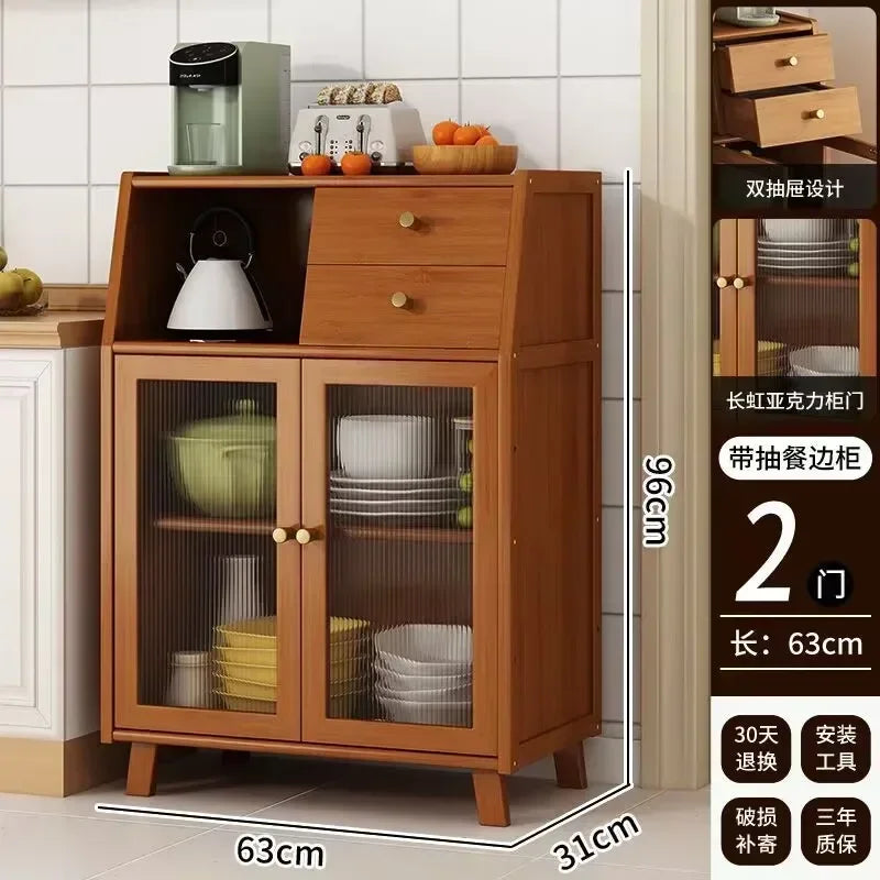 Island Buffet Cabinet with Storage, 36.6" Large Sideboard Buffet Cabinet, Farmhouse Kitchen Cabinet.