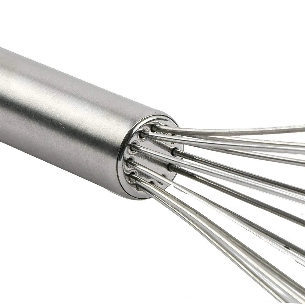 8" 10" 12" Stainless Steel Egg Whisk