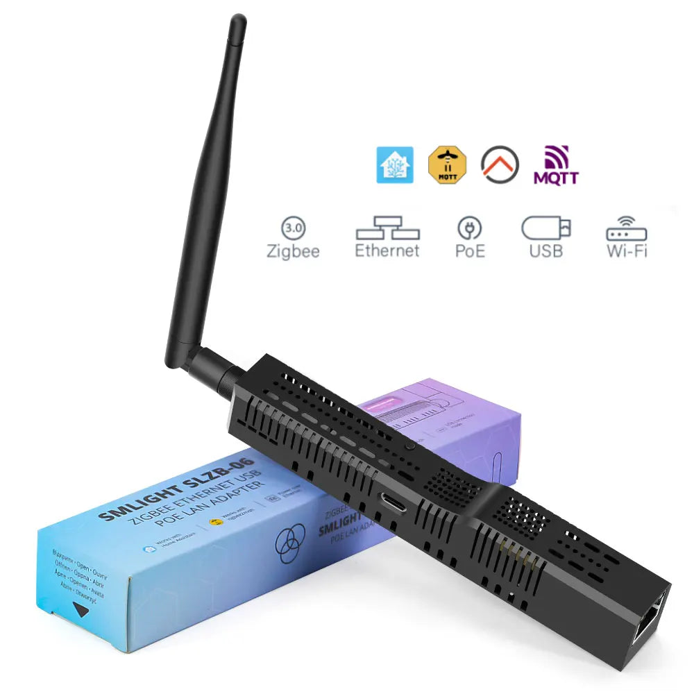 SLZB-06/M/P7 Zigbee 3.0 to Ethernet,USB,and WiFi gateway coordinator