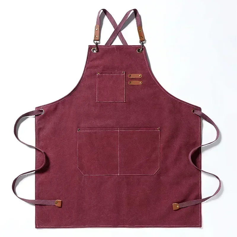 New Fashion Canvas Kitchen Aprons