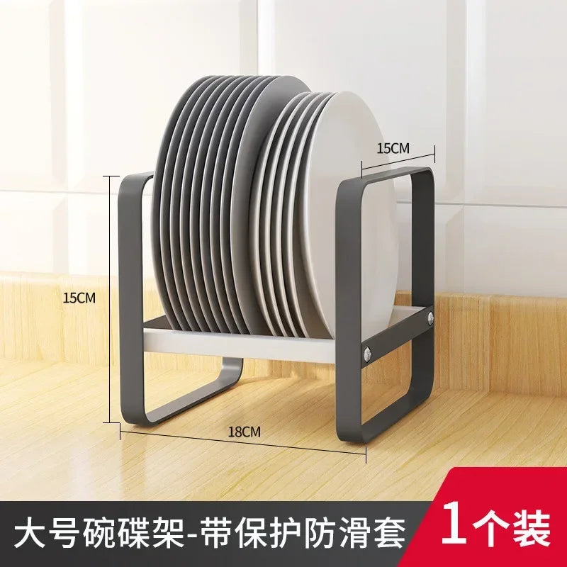 Organizer Cabinet Plates Dishes Drying Rack Holder Drainer Goods for The Kitchen Storage Accessories