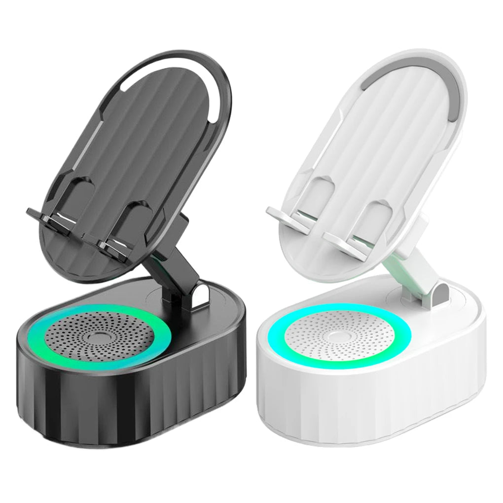 5 in 1 Induction Speaker Phone Stand Home Smart Wireless Bluetooth Speaker