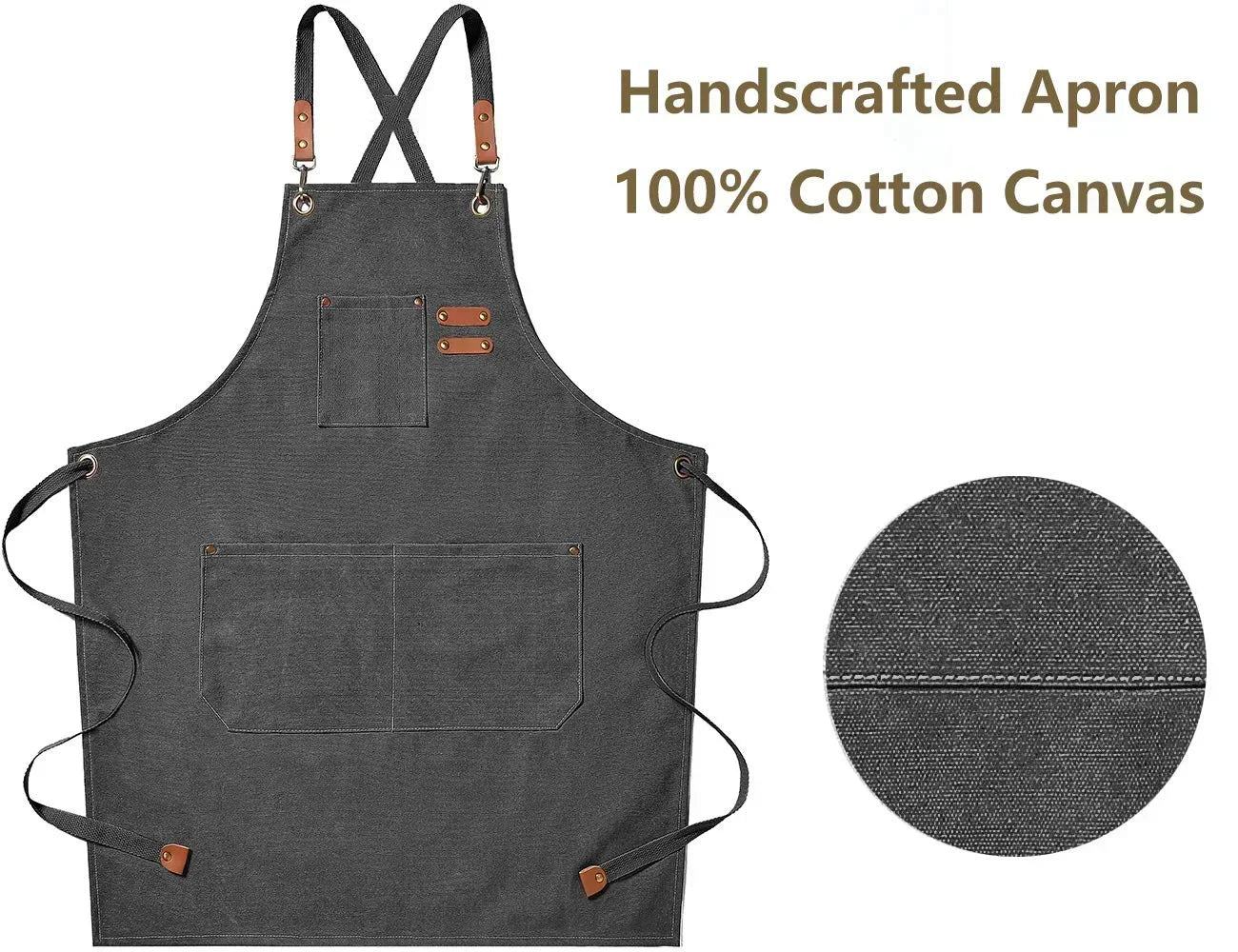 New Fashion Canvas Kitchen Aprons