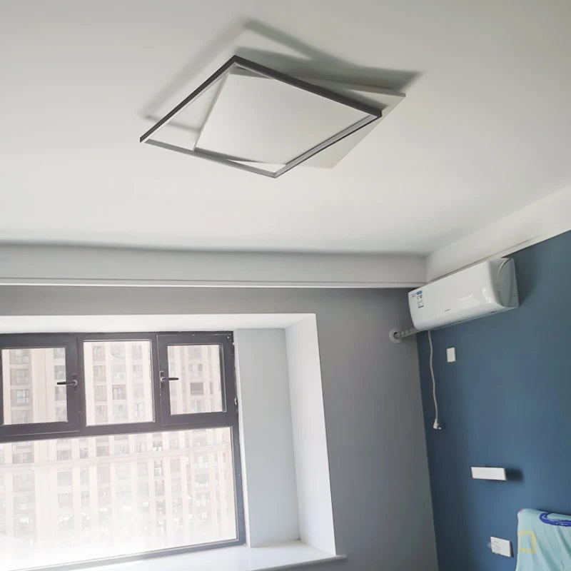 Bedroom Light Modern Minimalist Art Designer Suction Top High-end European  Square Room Light