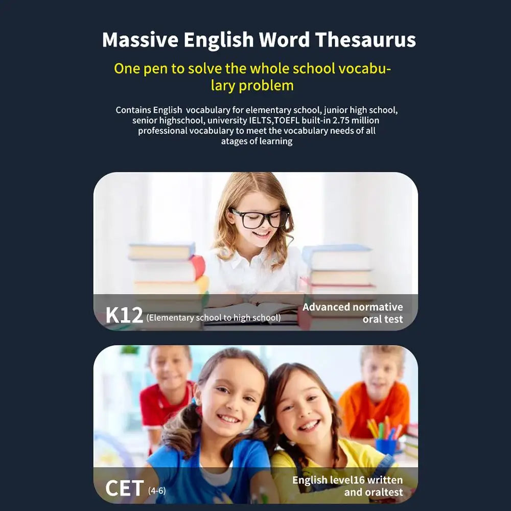 Offline Translation Pen For Teacher Student