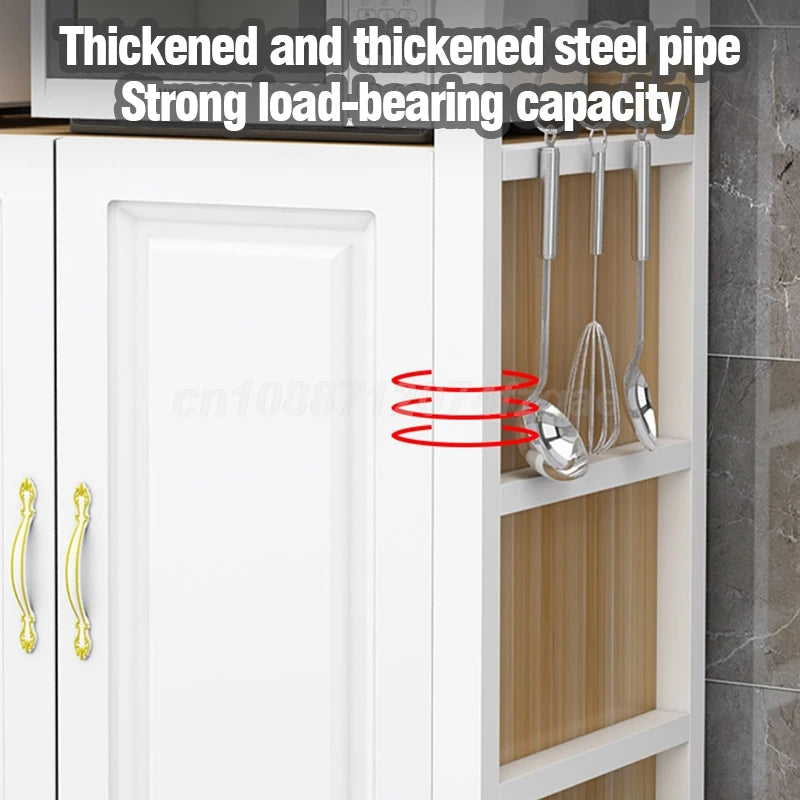 Shelf  Islands Storage Rack Home Organizer Cabinet Furniture With Non-slip Feet For cabinet.