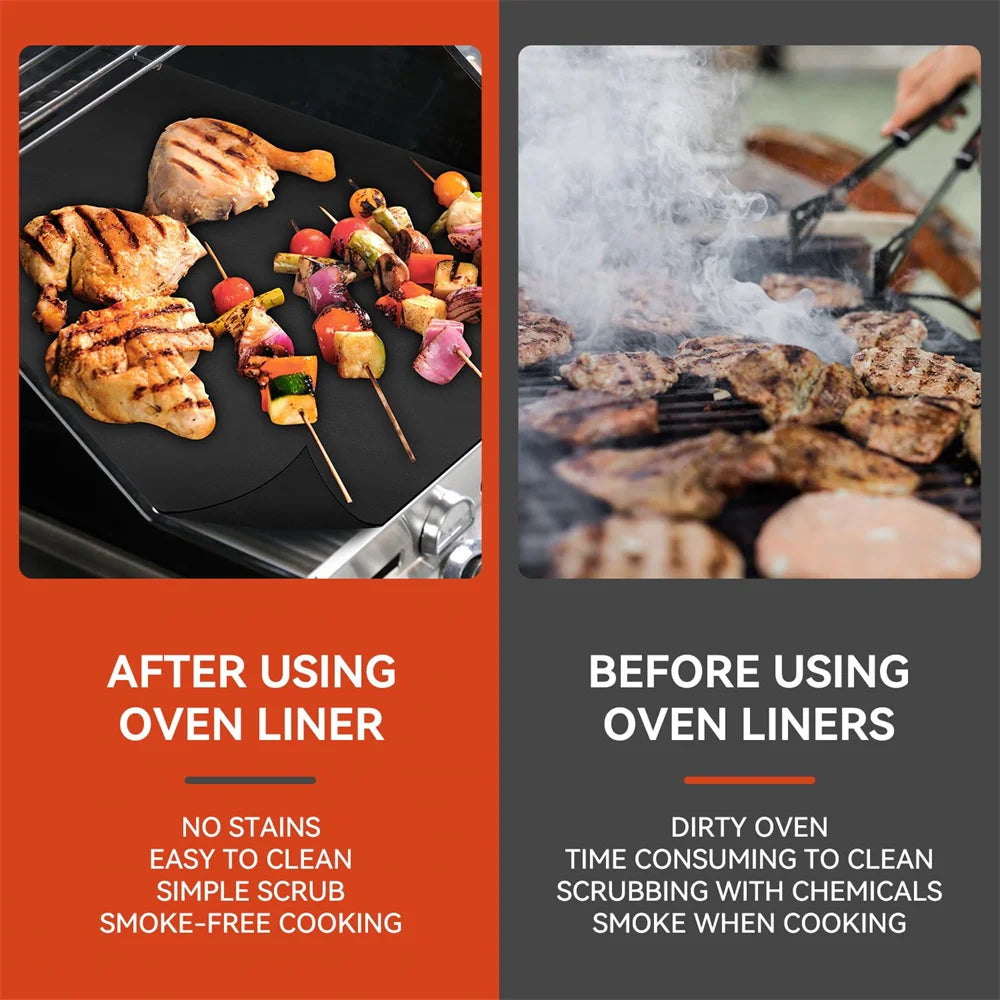 Non-Stick Teflon Protector Mat For Oven