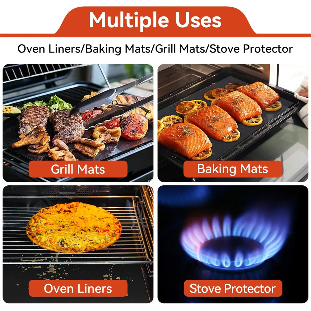 Non-Stick Teflon Protector Mat For Oven