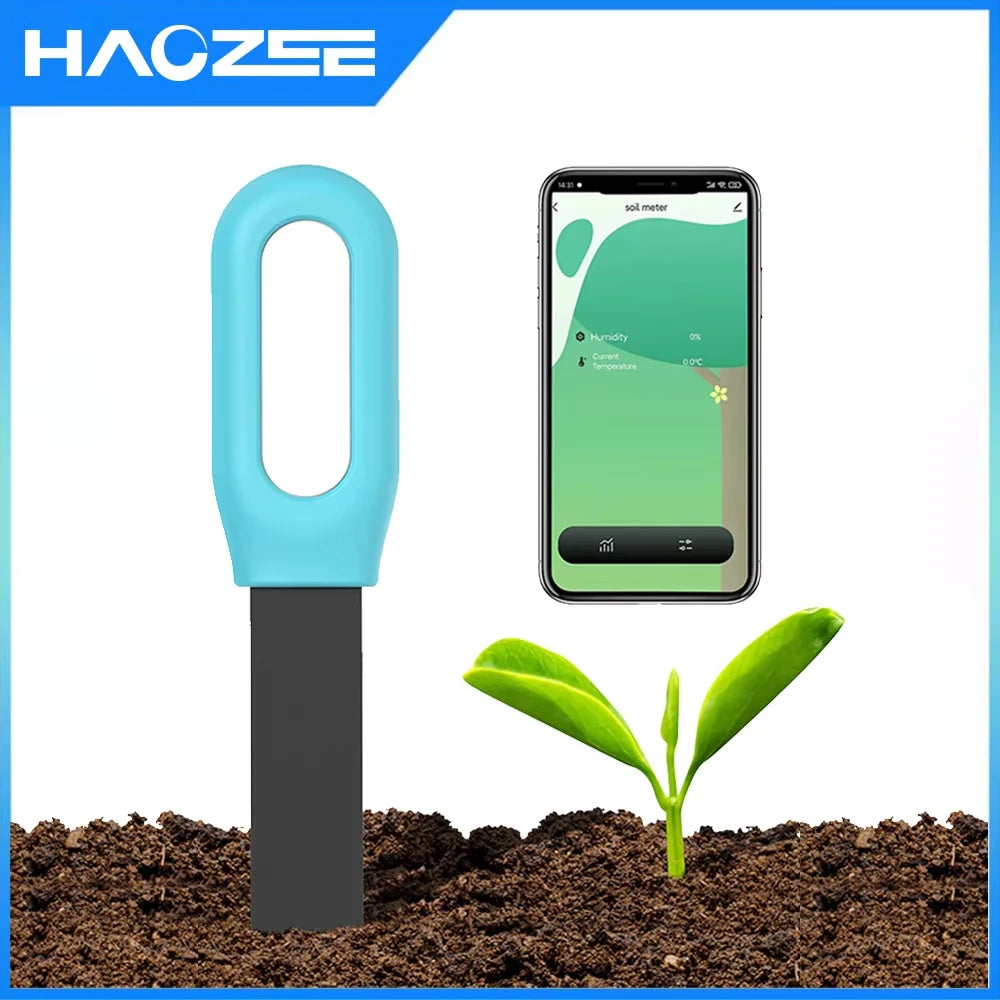 Smart Zigbee Soil Tester Temperature and Humidity