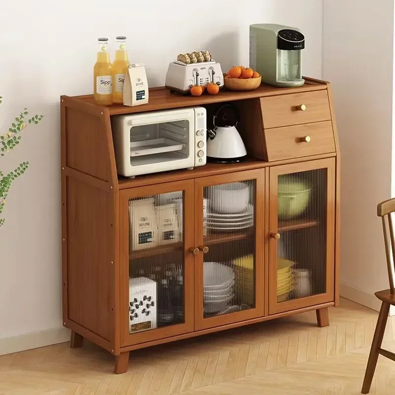 Island Buffet Cabinet with Storage, 36.6" Large Sideboard Buffet Cabinet, Farmhouse Kitchen Cabinet.