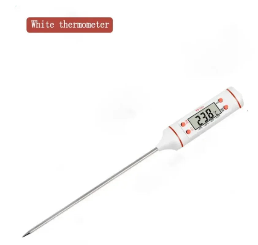 Food Baking Digital Thermometer Electronic Probe Type Digital Display Liquid Grill Thermometer