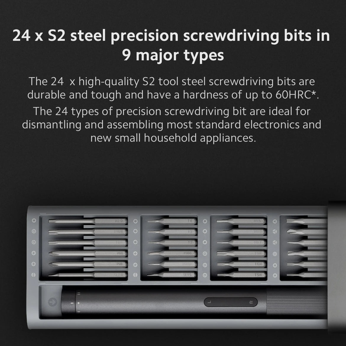 Electric Precision Screwdriver Magnetic Kit