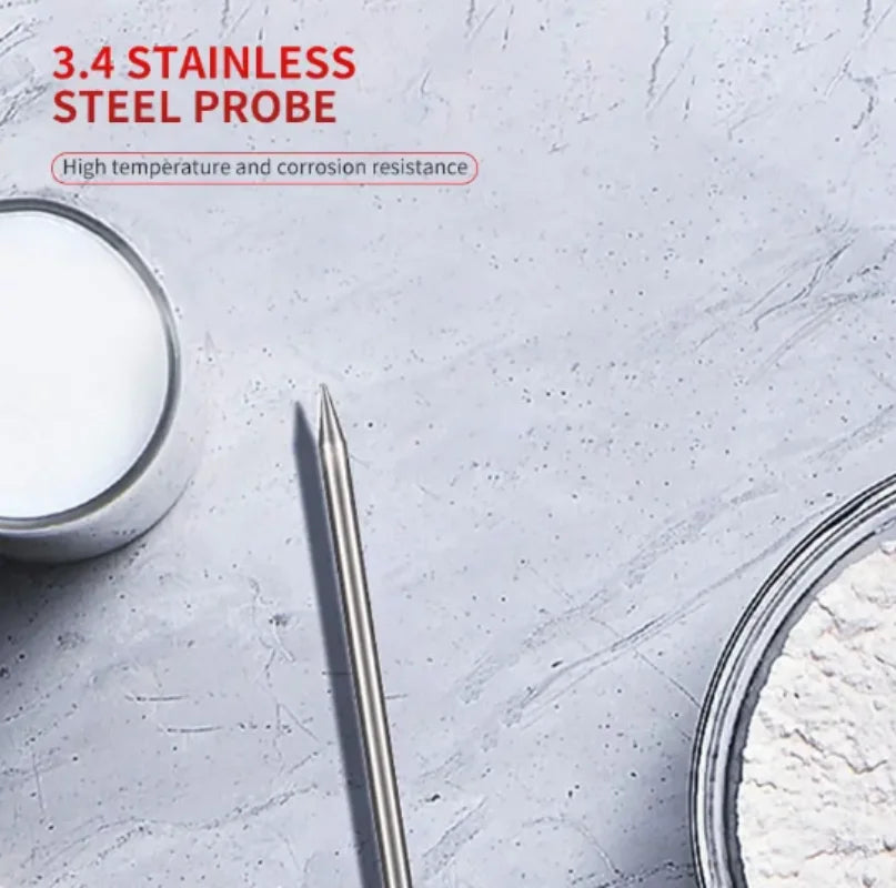 Food Baking Digital Thermometer Electronic Probe Type Digital Display Liquid Grill Thermometer