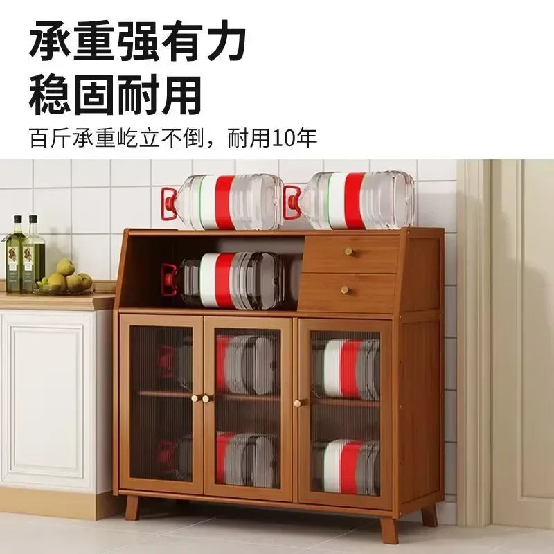 Island Buffet Cabinet with Storage, 36.6" Large Sideboard Buffet Cabinet, Farmhouse Kitchen Cabinet.