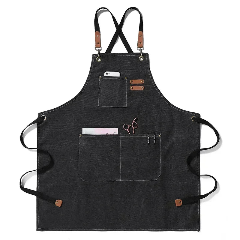 New Fashion Canvas Kitchen Aprons