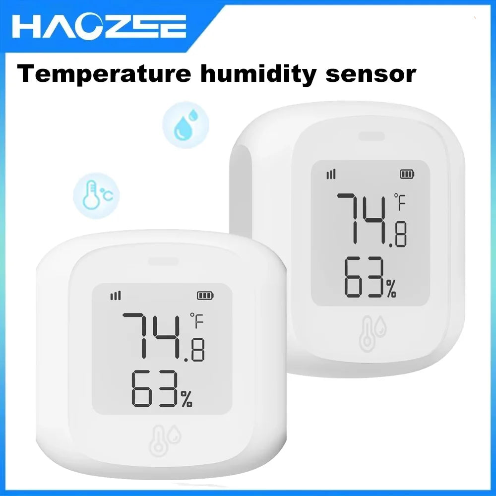 Indoor Hygrometer Thermometer with LCD Display