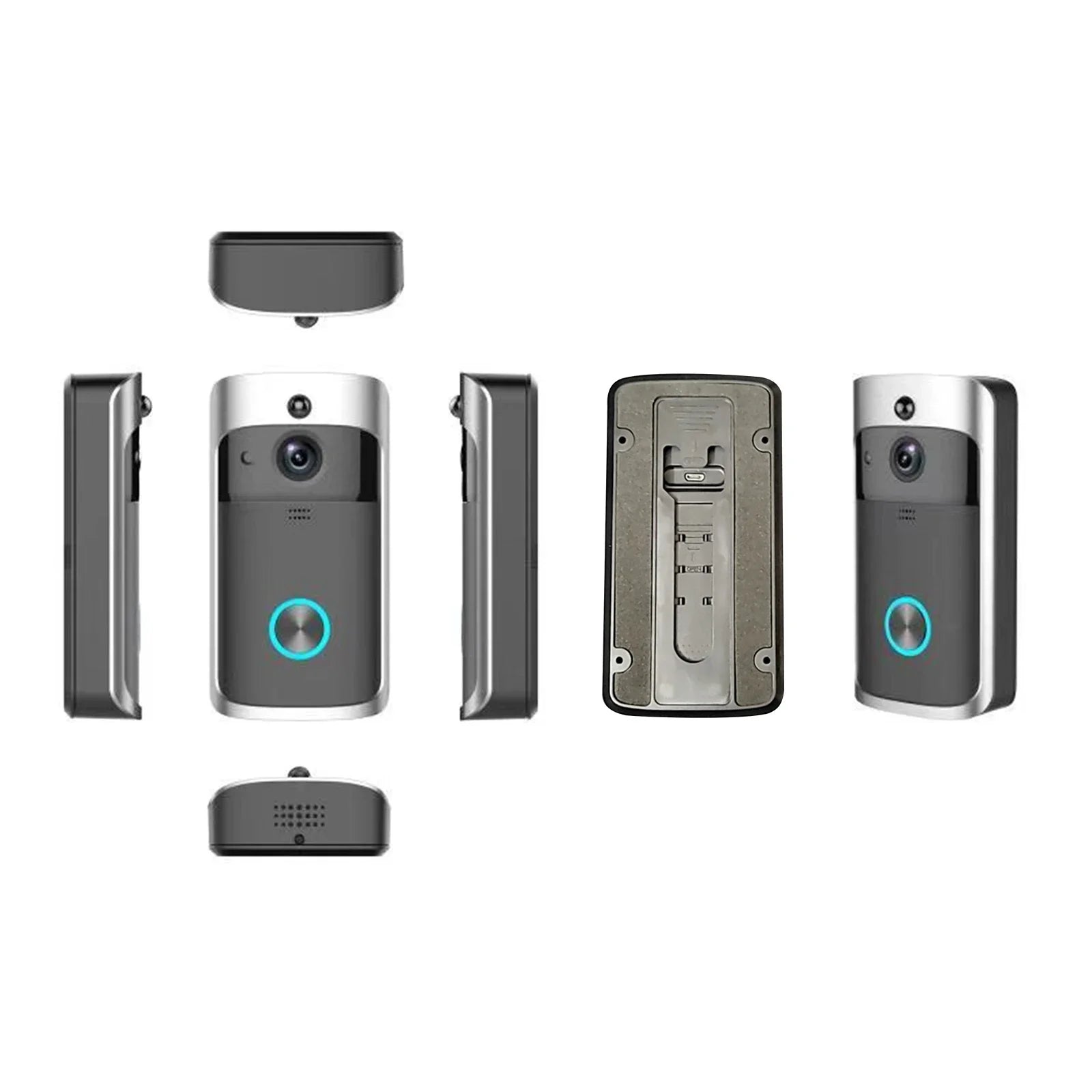 V5 Video Door Bell Wifi Wireless 1080P Voice Intercom Smart Camera Motion Detection