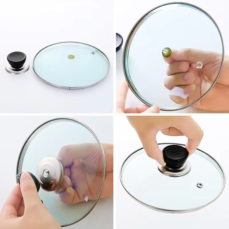 (3pcs)Universal Plastic Glass Pot Button