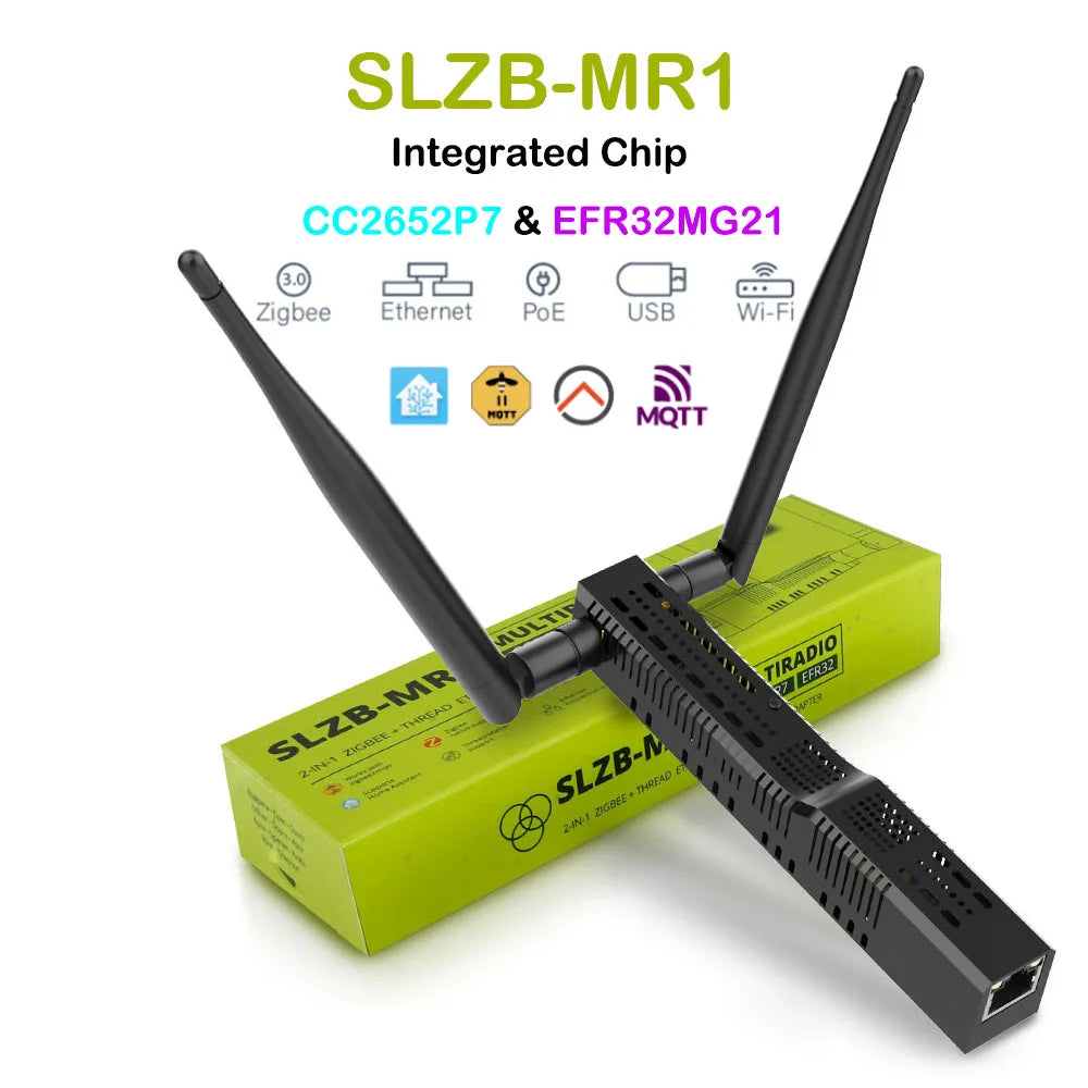 SLZB-06/M/P7 Zigbee 3.0 to Ethernet,USB,and WiFi gateway coordinator
