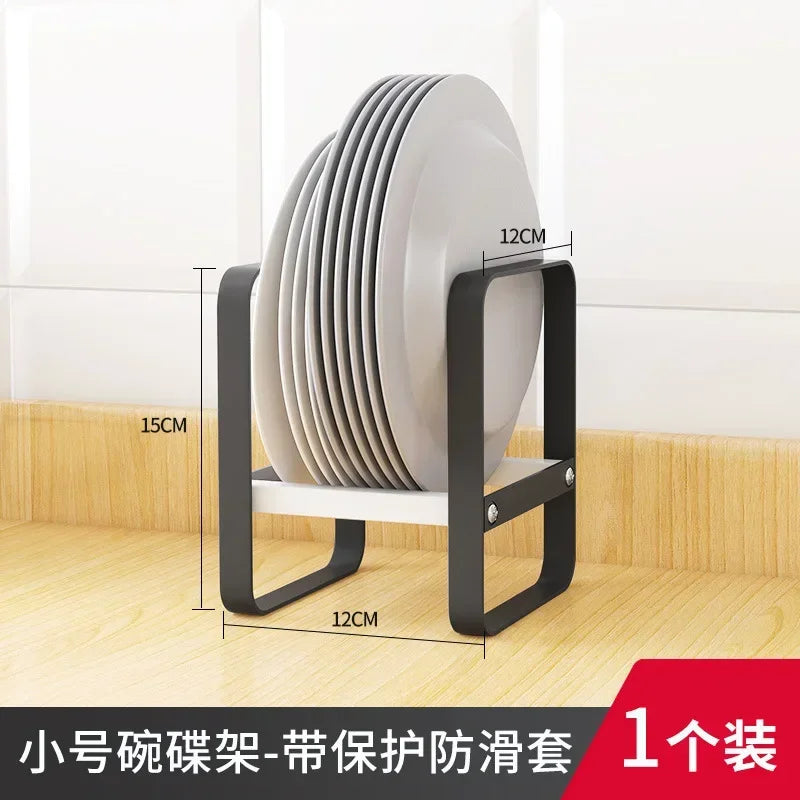 Organizer Cabinet Plates Dishes Drying Rack Holder Drainer Goods for The Kitchen Storage Accessories