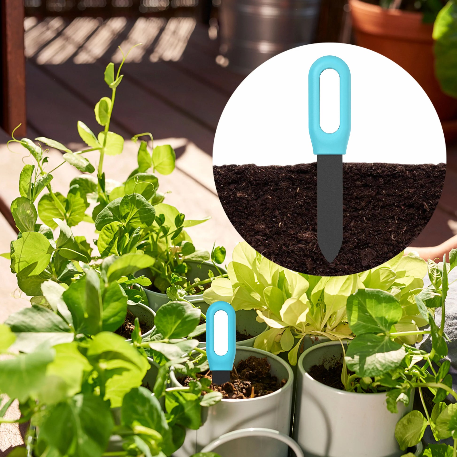 Smart Zigbee Soil Tester Temperature and Humidity