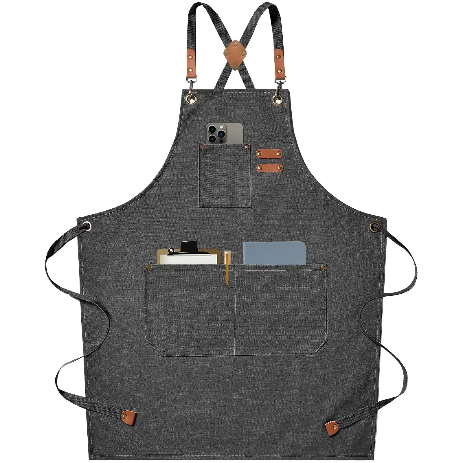 New Fashion Canvas Kitchen Aprons