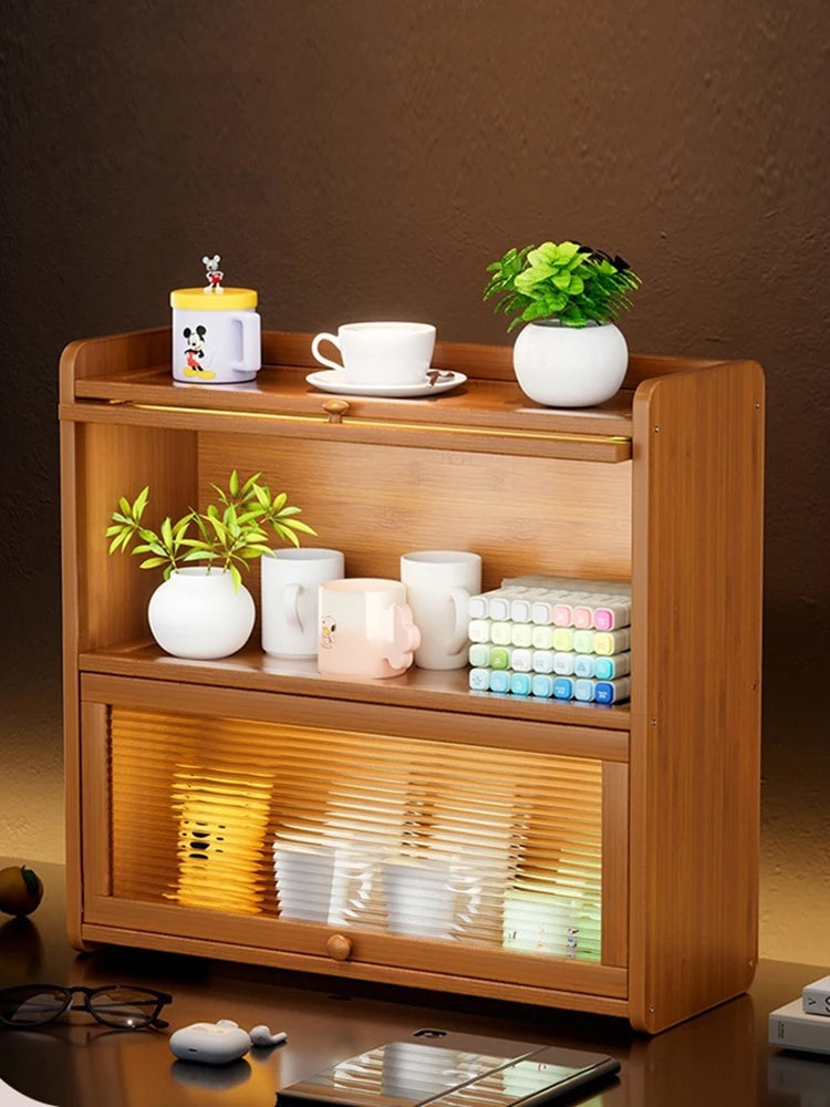 countertop seasoning rack storage shelf, product sorting rack, layered multifunctional storage cabinet.