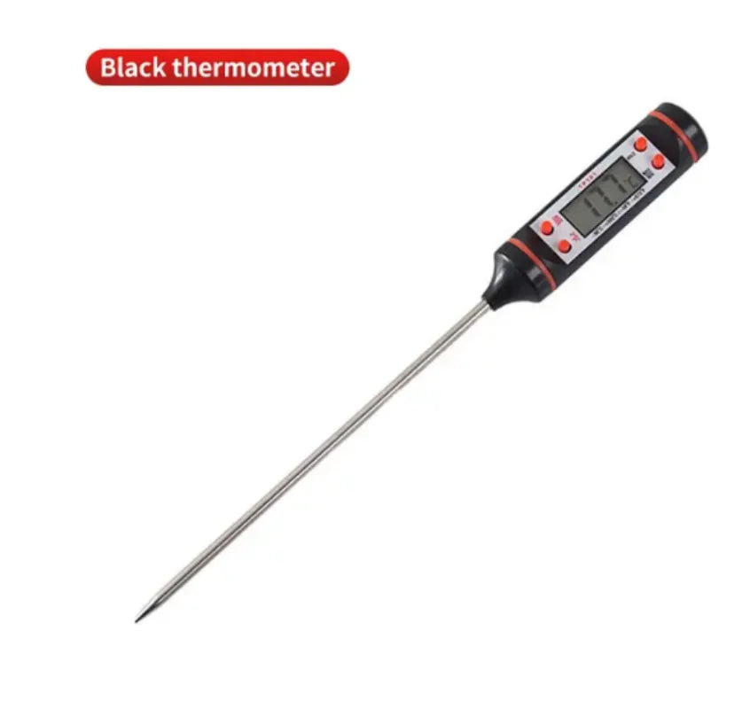 Food Baking Digital Thermometer Electronic Probe Type Digital Display Liquid Grill Thermometer